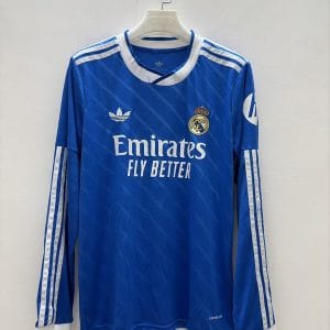 25-26 Real Madrid Third Away Soccer Jersey Long Sleeve