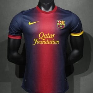 12-13 Barcelona Home Retro Jersey Player Version