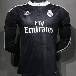 2014/15 Real Madrid Third Away Retro Jersey Player Version Long Sleeve