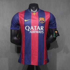 14-15 Barcelona Home Retro Jersey Player Version