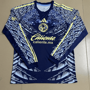 25-26 Club America Away Soccer Jersey Long Sleeve