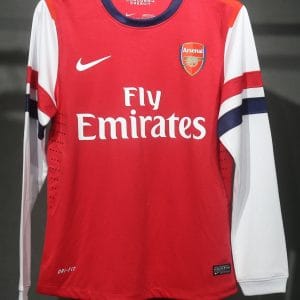 2012-13 Arsenal Home Retro Kit Vintage Shirt Player Edtion Long Sleeve