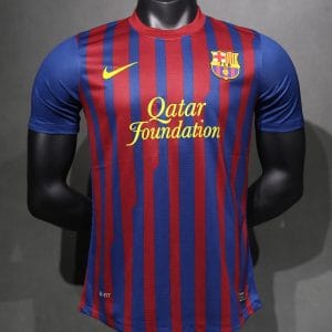 11-12 Barcelona Home Retro Jersey Player Edition