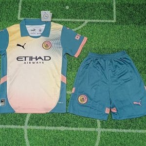 24-25 Manchester City Special Kids Kit Jersey+Shorts
